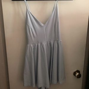 Light Blue Strappy Romper